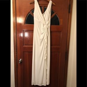 Ralph Lauren NWT Size 6 White Ivory Evening Gown